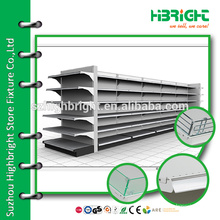 grocery store shelf gondola,metal shelvings gondola,supermarket shelf extender gondola shelf